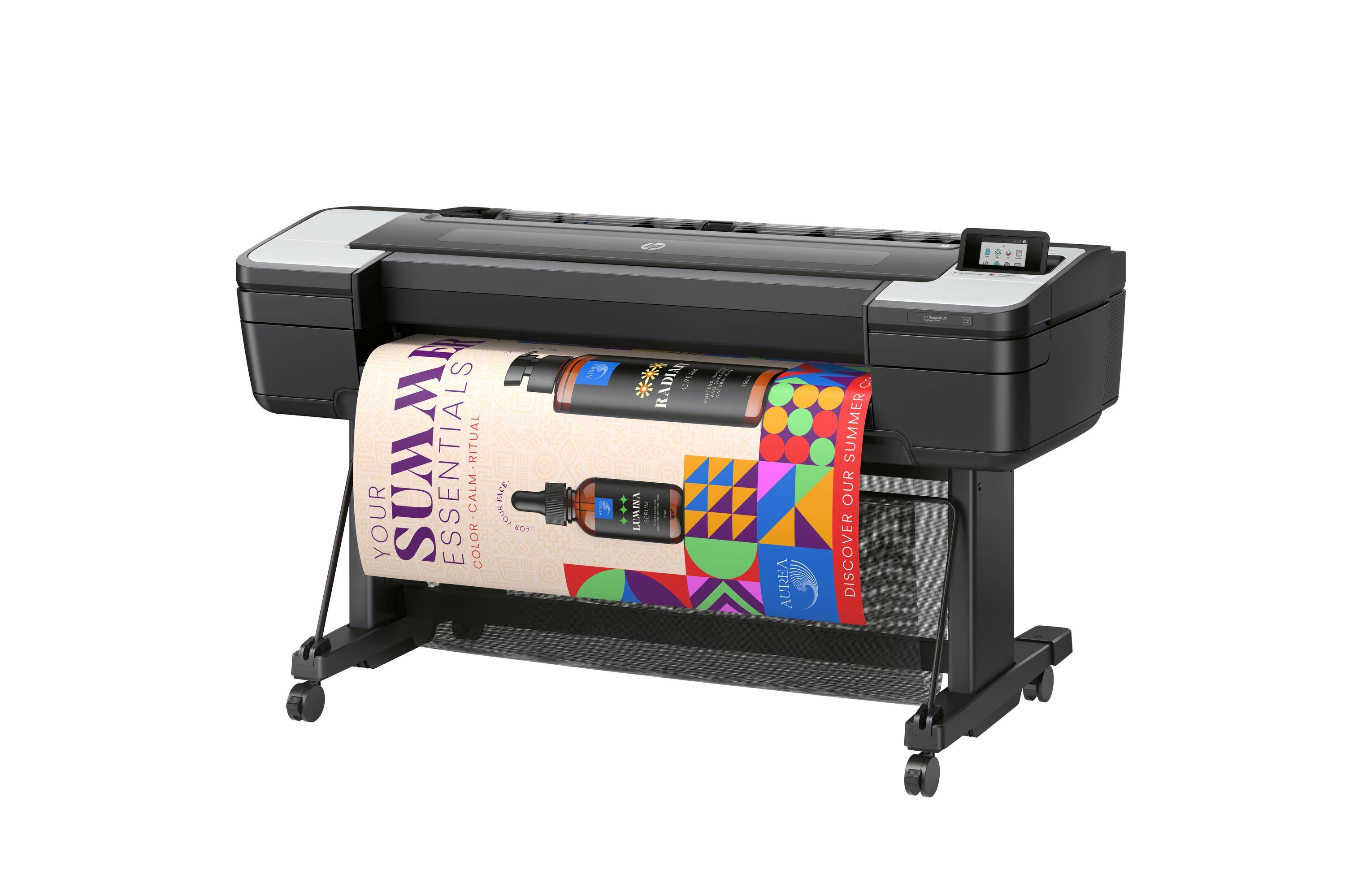 HP DesignJet Z6 PostScript - 1118 mm (44") Großformatdrucker - Farbe - Tintenstrahl - Rolle (111,8 cm)
