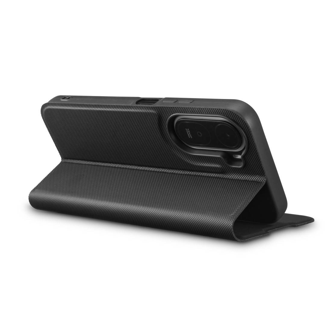 hama 00016078 Handytasche "Daily Protect" für Xiaomi Redmi A7 Pro, Schwarz