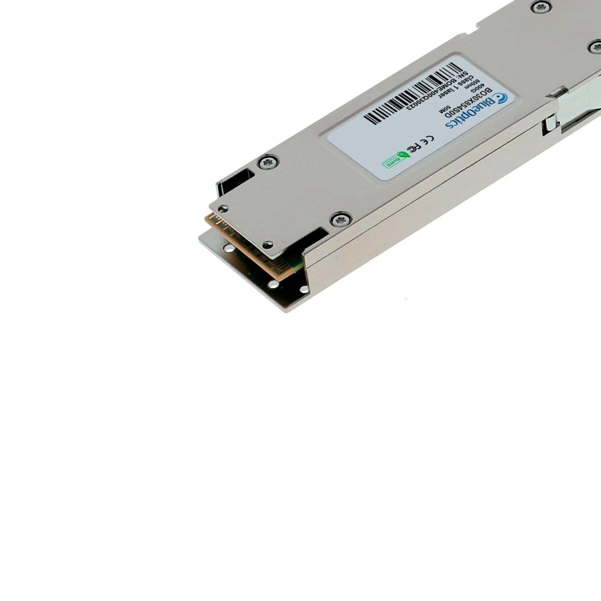 NVIDIA 980-9I51S-F4NS00 OSFP RHS (Flat Top) Transceiver, MPO-MTP-12/APC, 400GBAS