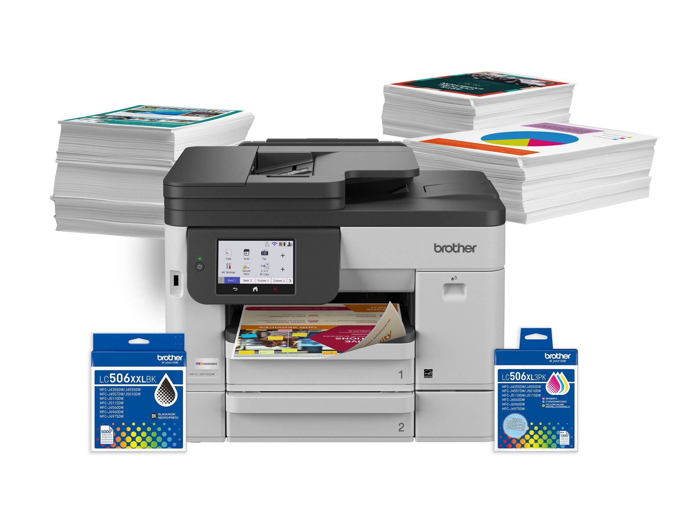 Brother MFC-J5110DW - Multifunktionsdrucker - Farbe - Tintenstrahl - Legal (216