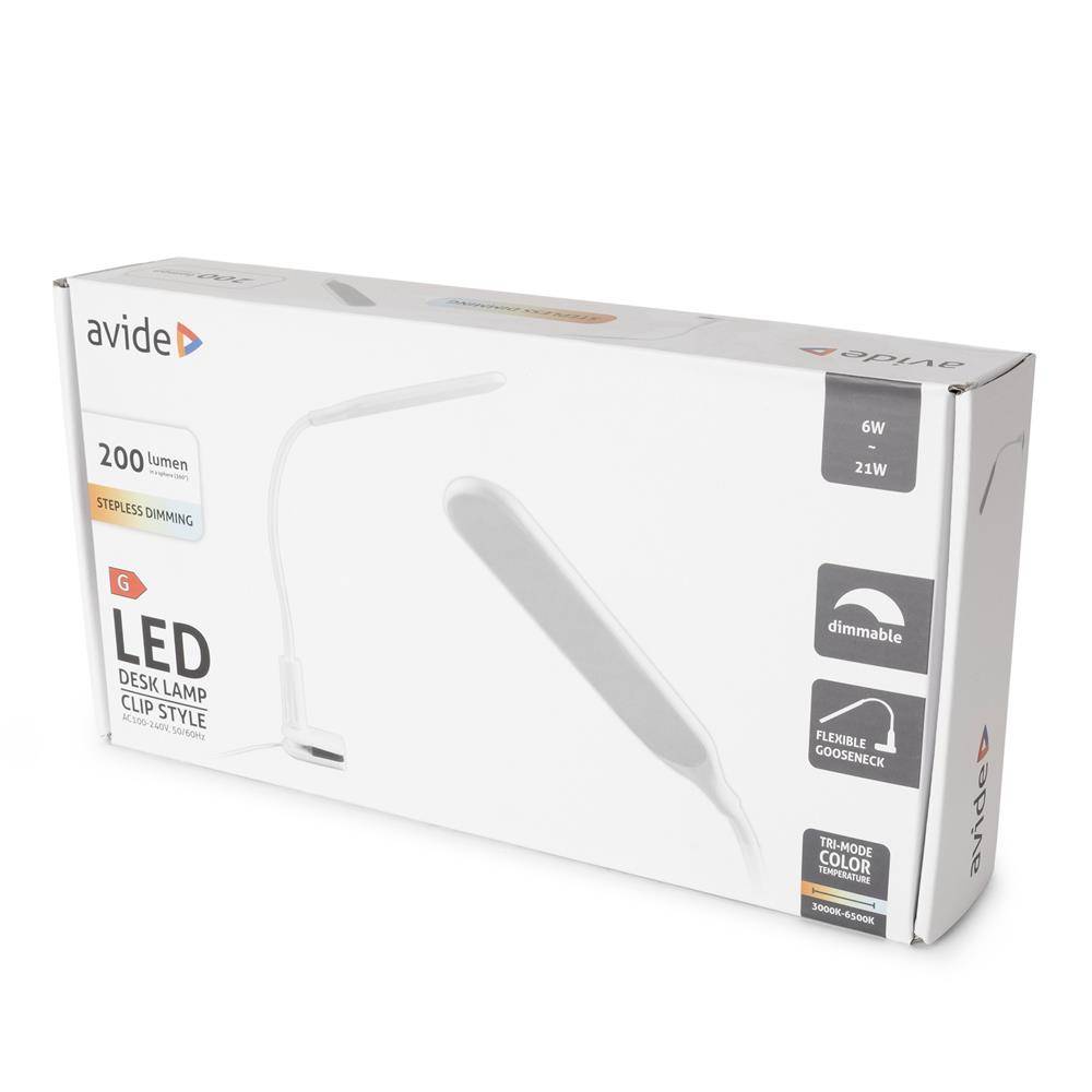 Avide LED-Schreibtischlampe mit Halterung und Ständer Multimedia-Technik Tischleuchten