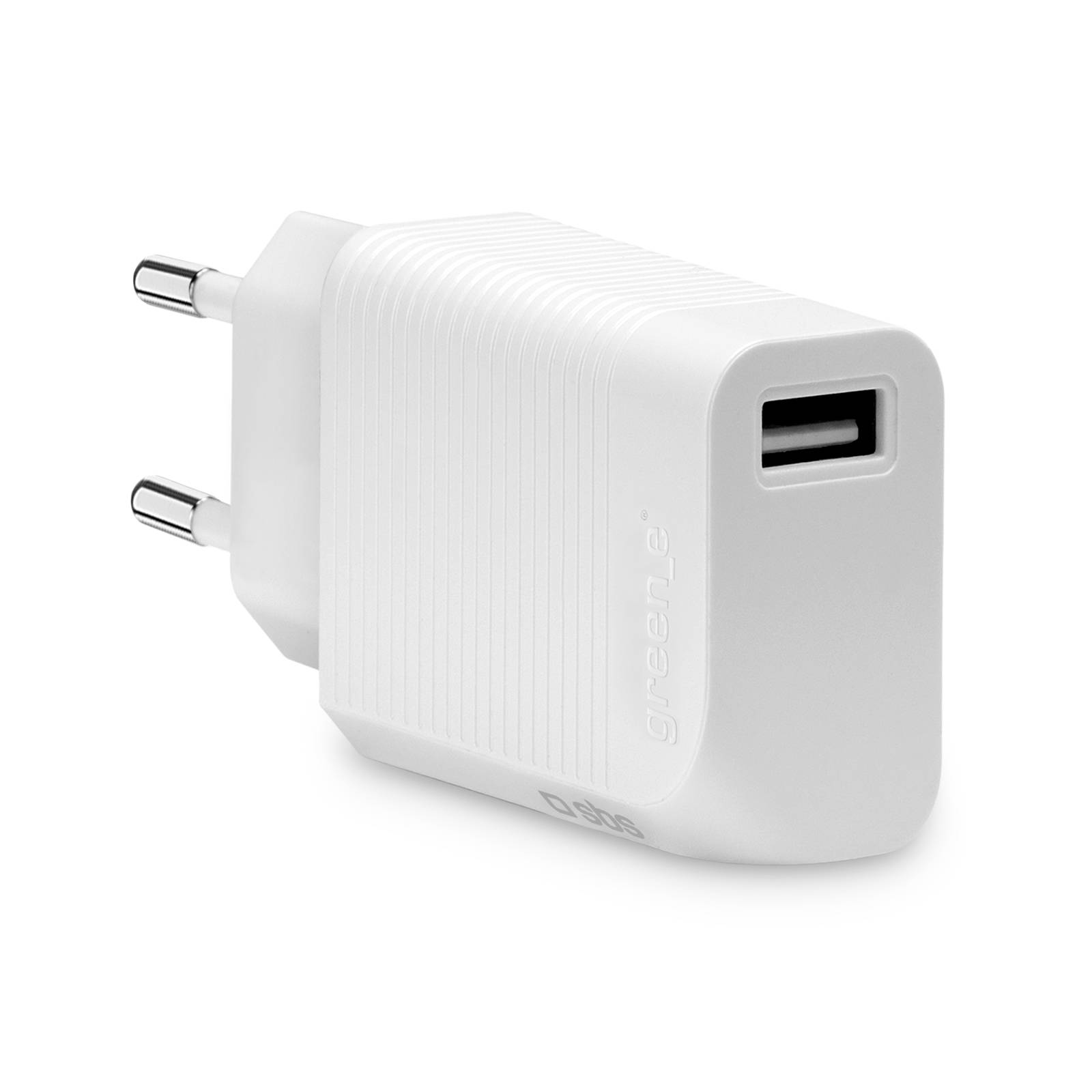 SBS GreenLine Reiselader 18W USB PD weiß GRETR1USB18WLadegerät