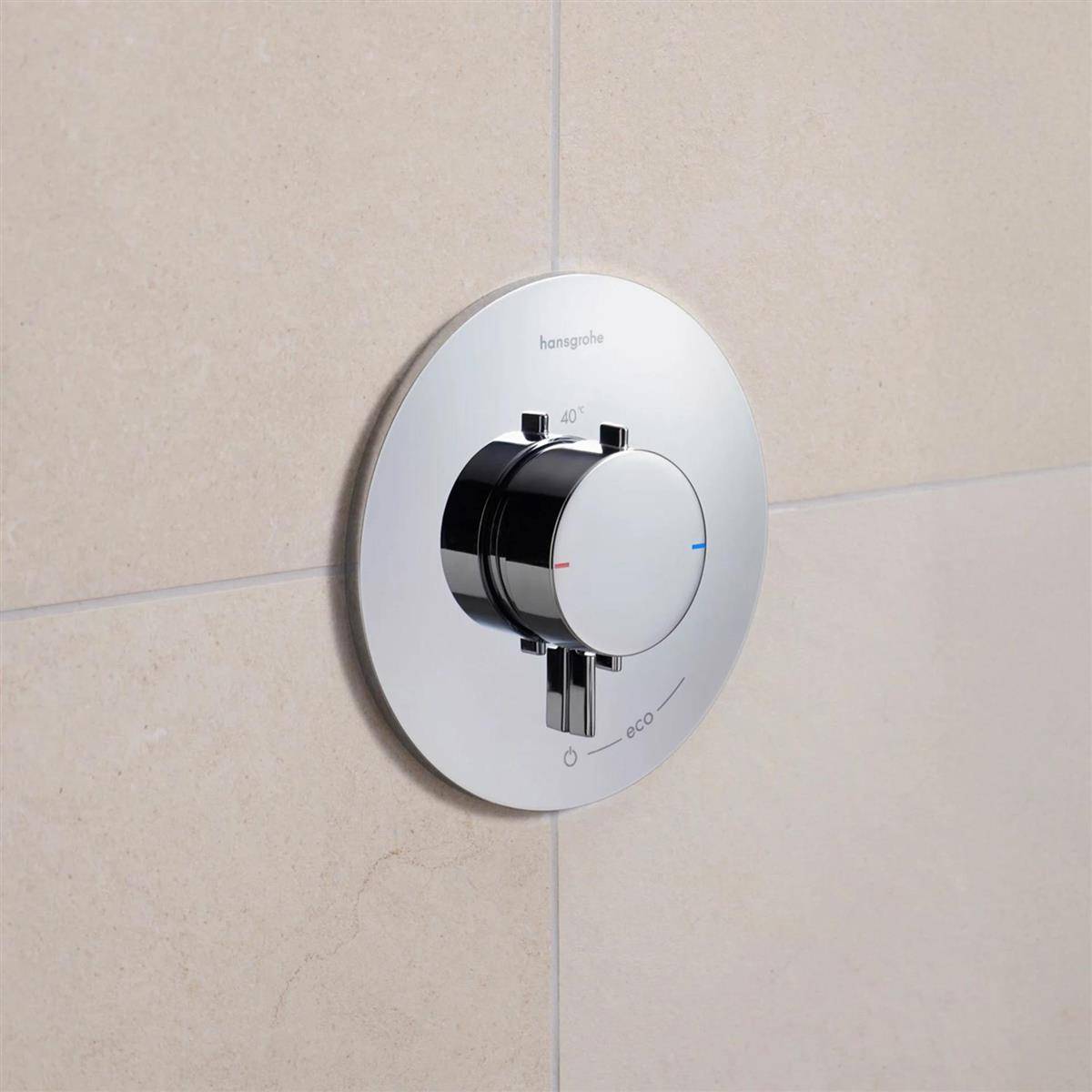 hansgrohe Thermostat UP Ecostat Comfort S Fertigset 1 Verbraucher chrom, 1 Stk.