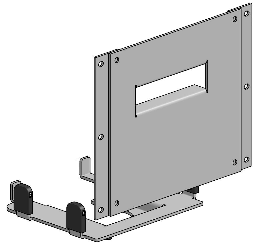 Printer plate+ cover for Capture -BLACK