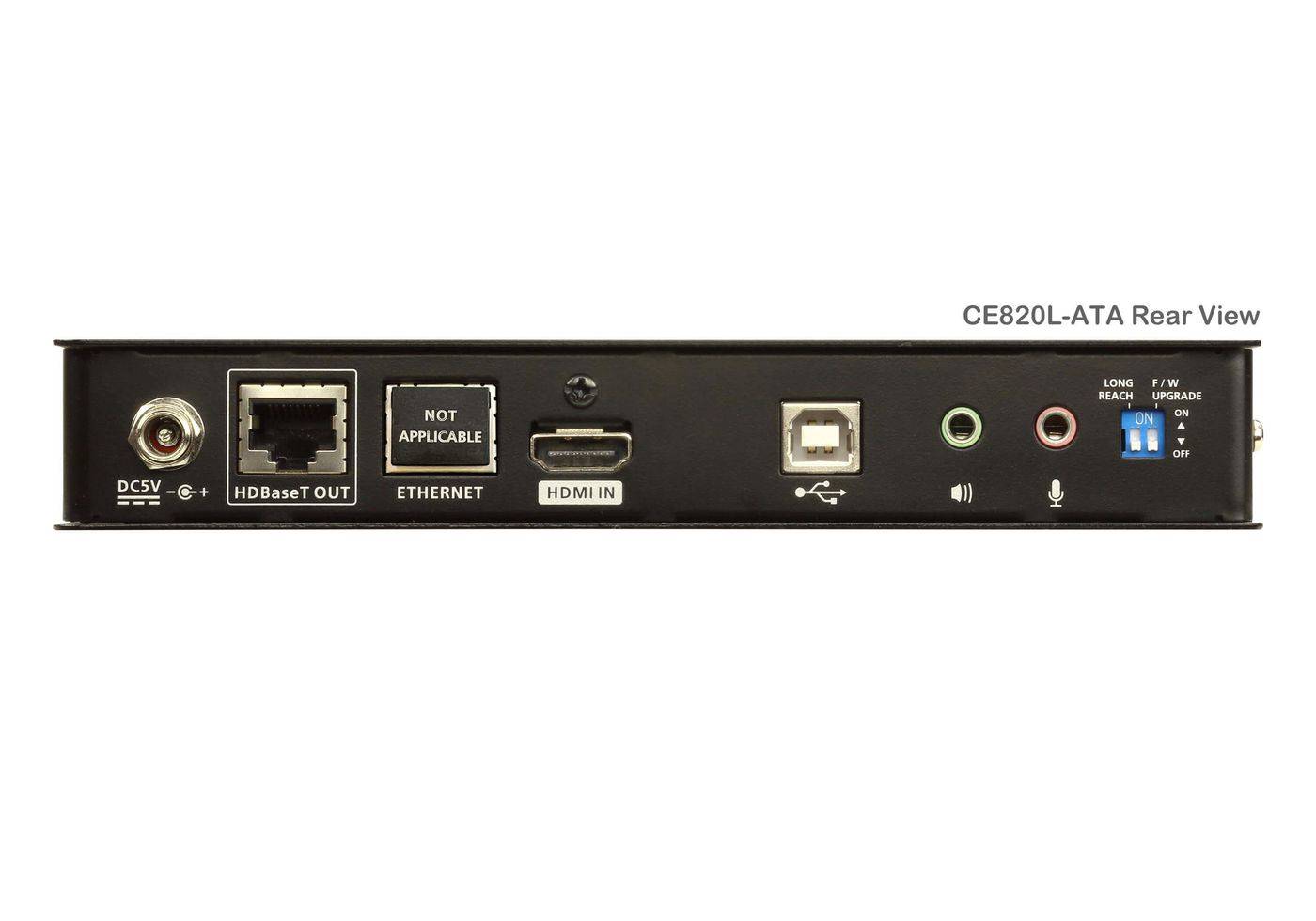 ATEN CE820L-ATA-G Konsolen-Extender (lokale Einheit), USB HDMI HDBaseT 2.0