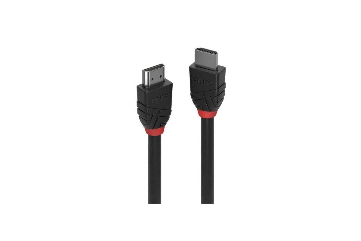 LINDY HDMI Kabel LSZH 4K60Hz, Halogenfrei, 0,5m Multimedia-Technik HDMI-Kabel Audio, Videoadapter &