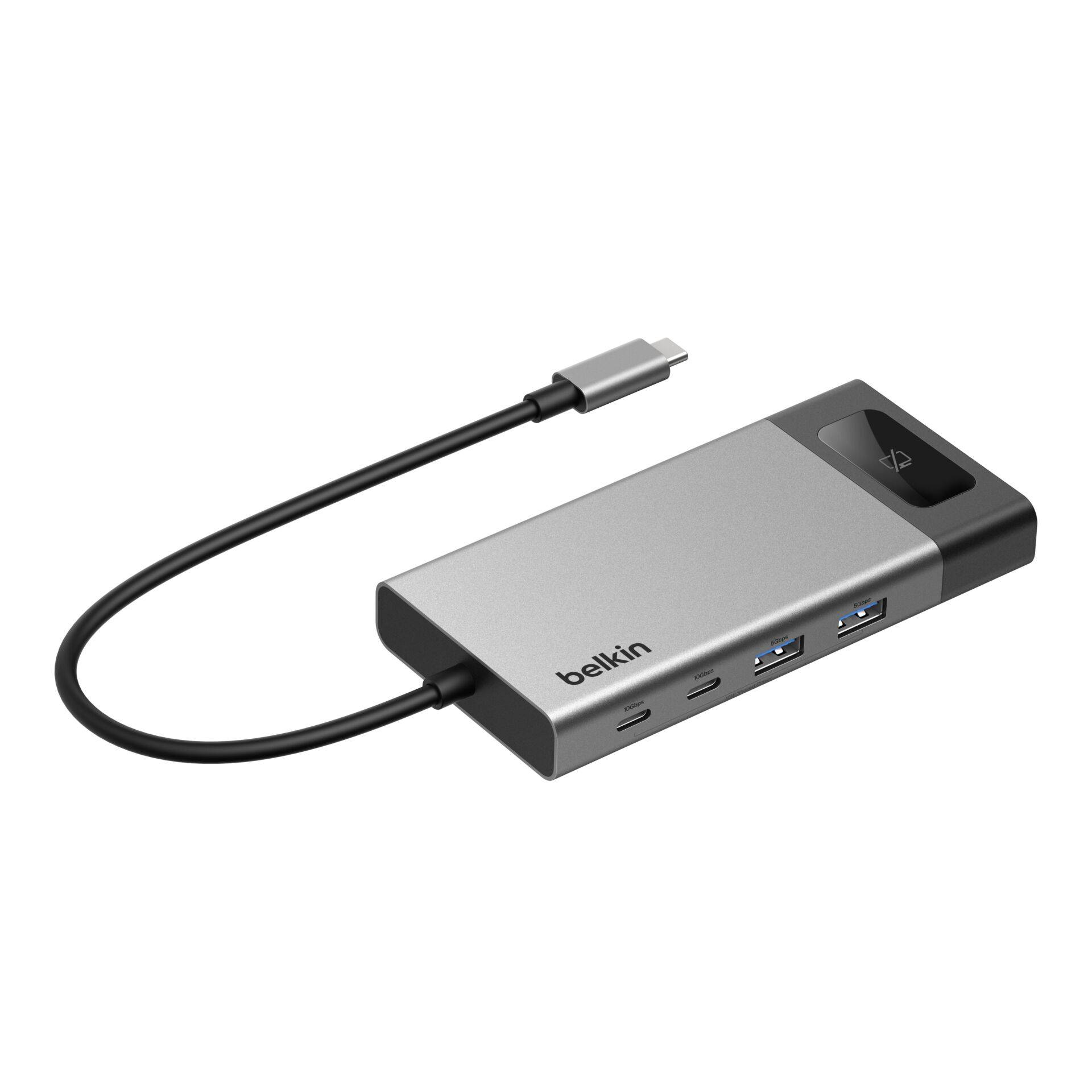 Belkin Connect 8-in-1 UCB-C Hub für zwei Bildschirme INC027hqSGY