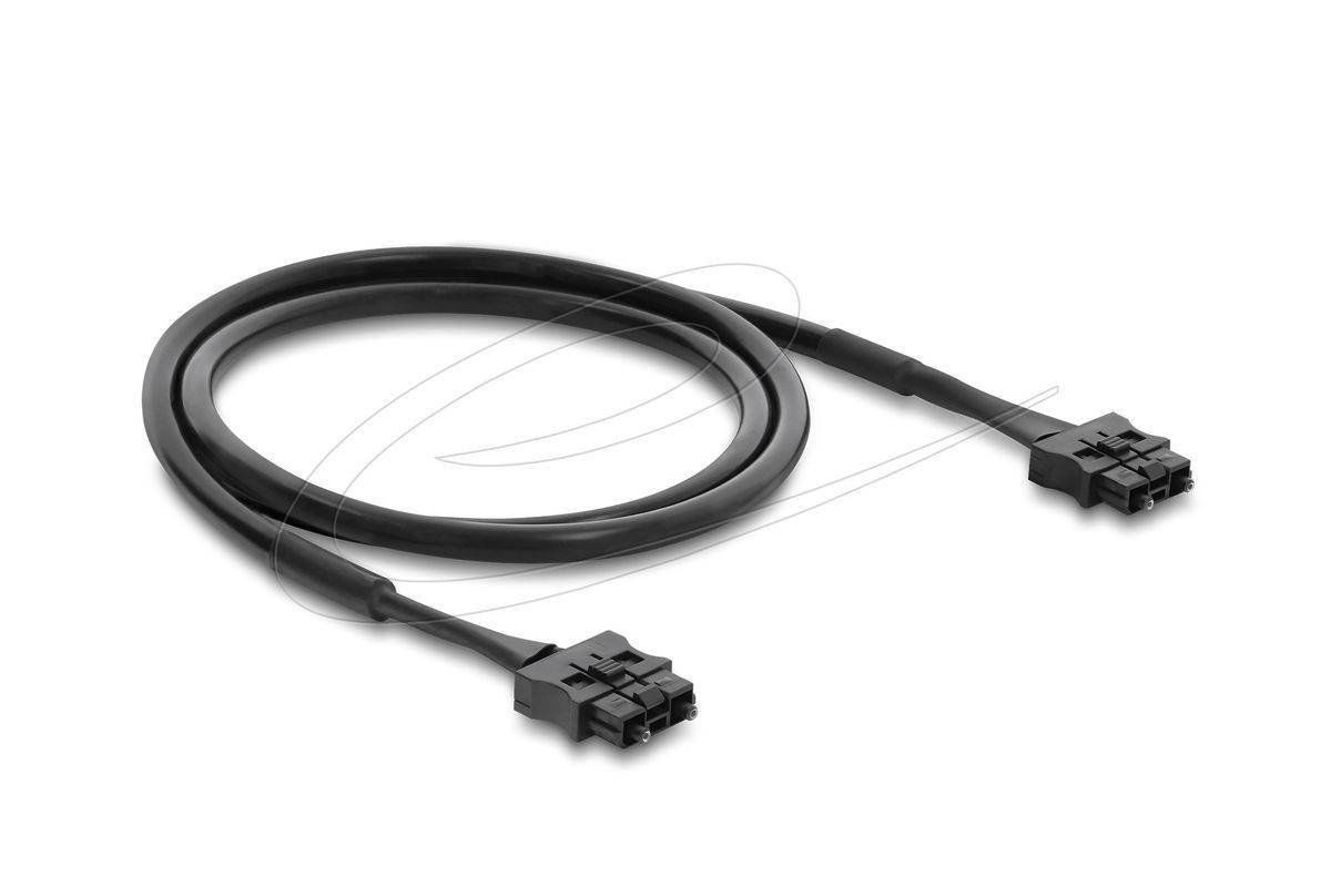 DELOCK LWL POF Kunstst. Servo Anschlusskab. St > St 1m blck