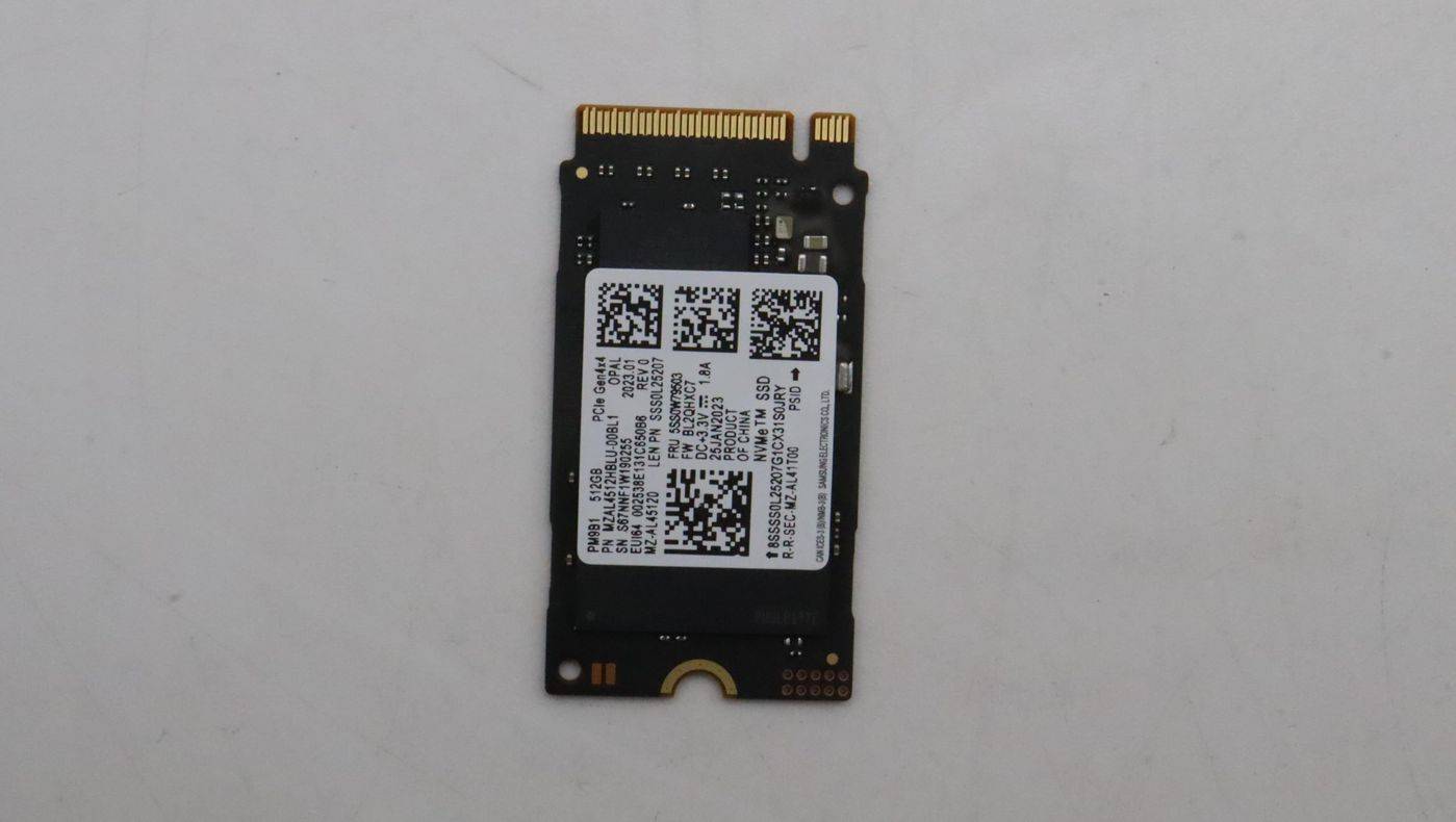 Lenovo SSD_ASM 512G M.2.2242 PCIe4x4 SAM OPAL 512G,M.2,2242,PCIe4x4,SAM,OPAL