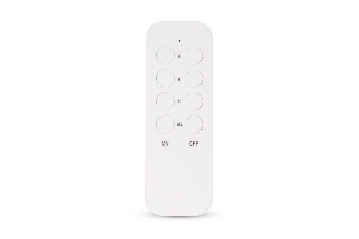 Entac IR Steckdoseadapter Ferngesteuert, 3er Set weiß Multimedia-Technik Adapter