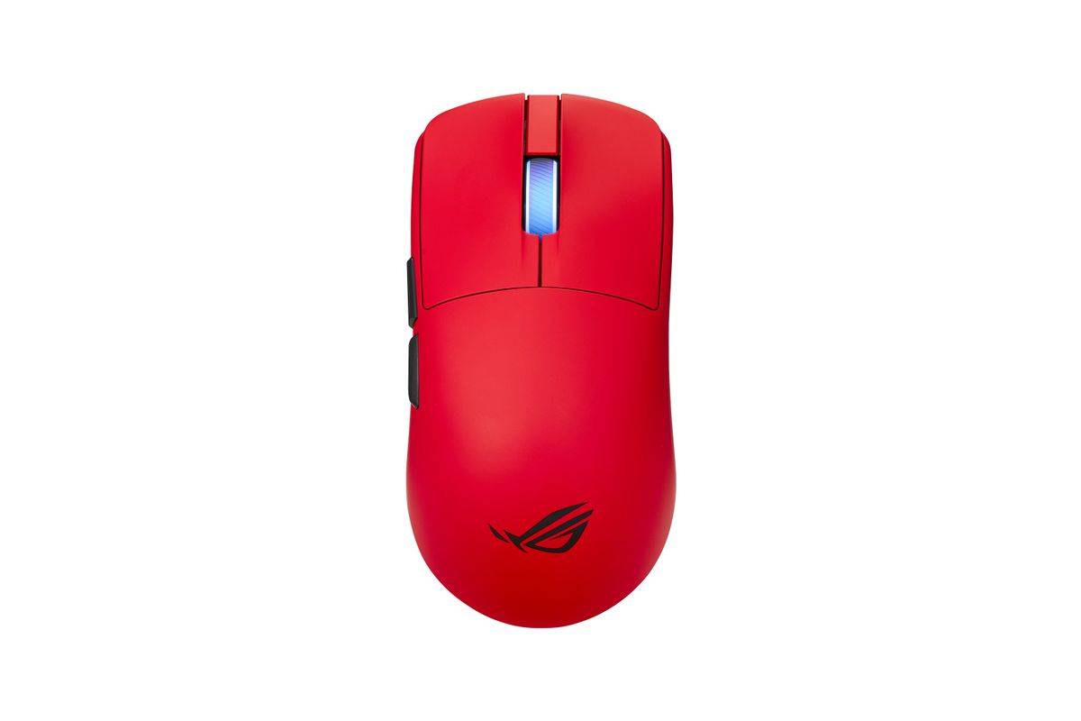 ASUS ROG Harpe II Ace RED kabellose Gaming Maus mit 42.000 dpi und