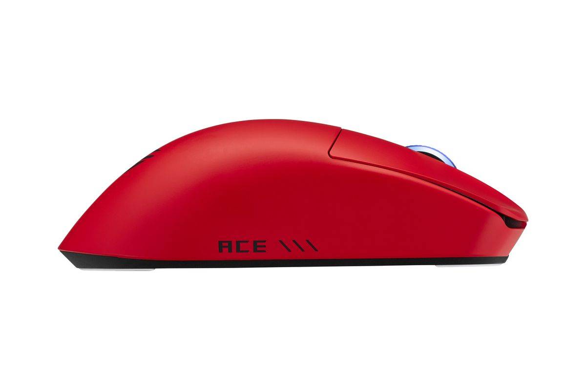 ASUS ROG Harpe II Ace RED kabellose Gaming Maus mit 42.000 dpi und