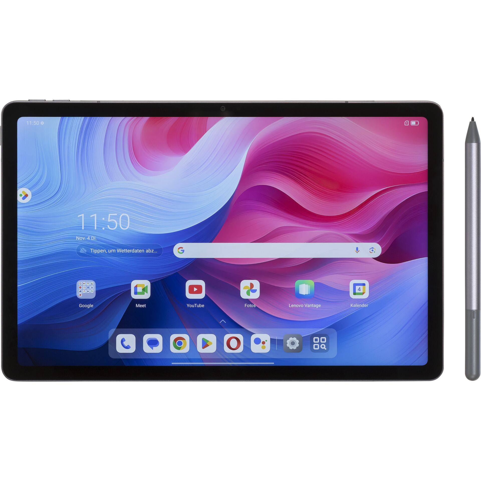 Lenovo Idea Tab , 27,9 cm (11"), 2560 x 1600 Pixel, 128 GB, 8 GB, Android 15, Grau