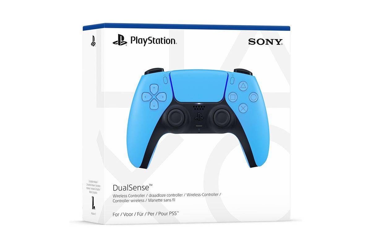Sony PS5 DualSense Controller V3 Starlight Blue Multimedia-Technik Playstation Zubehör