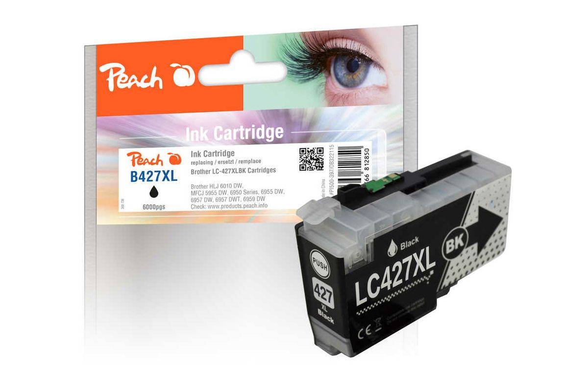 Peach Patrone Brother LC-427XL black kompatibel - Kompatibel - Tintenpatrone