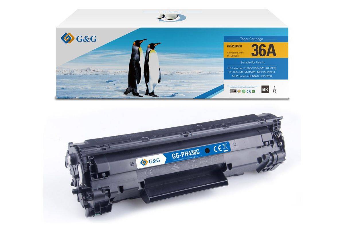 G&G XL-Toner kompatibel mit HP CB435A/ Canon 725 Multimedia-Technik Toner HP