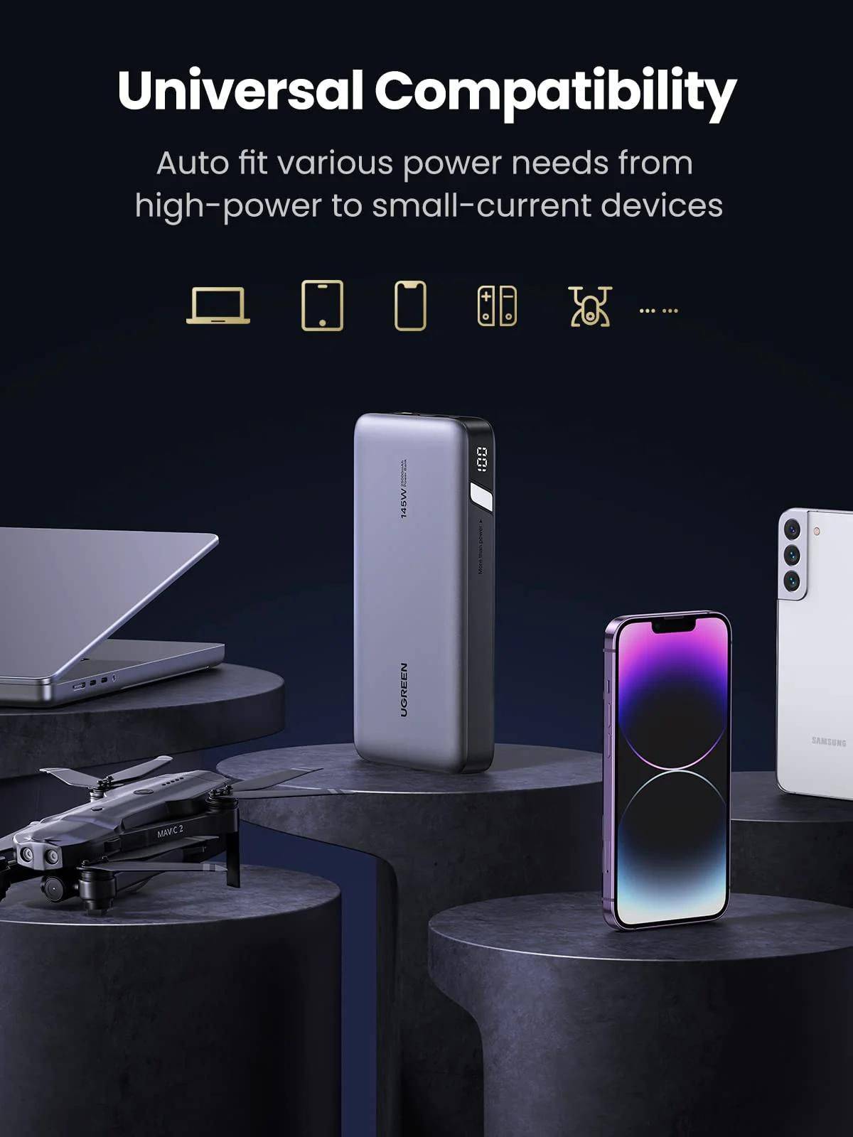 UGREEN PB205 Powerbank 25.000mAh 90597A