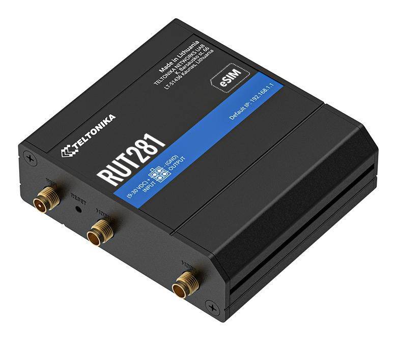 Teltonika RUT281 - Wireless Router - WWAN 1-Port-Switch 2,4 GHz