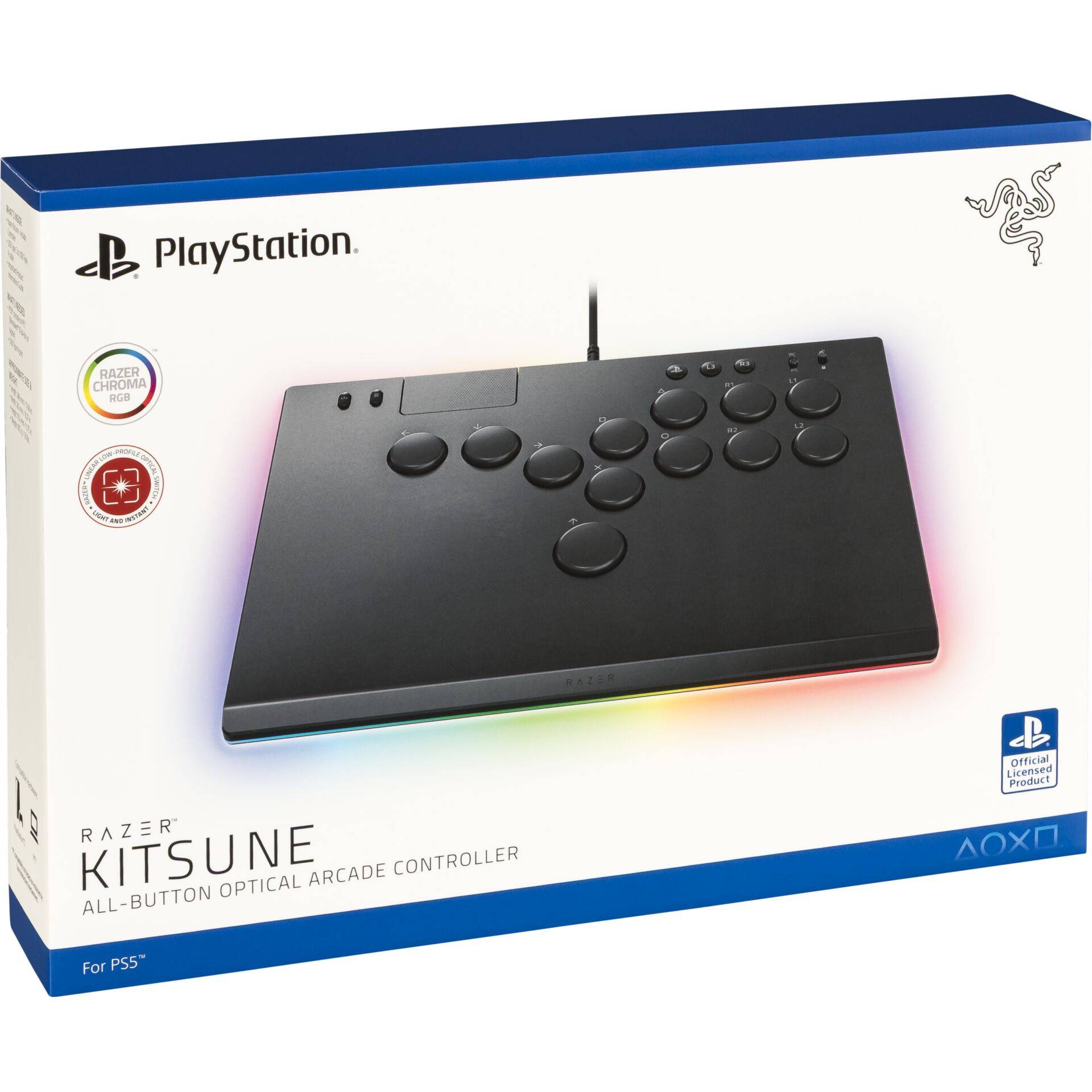 Razer Kitsune - Arcade-Controller - kabelgebunden