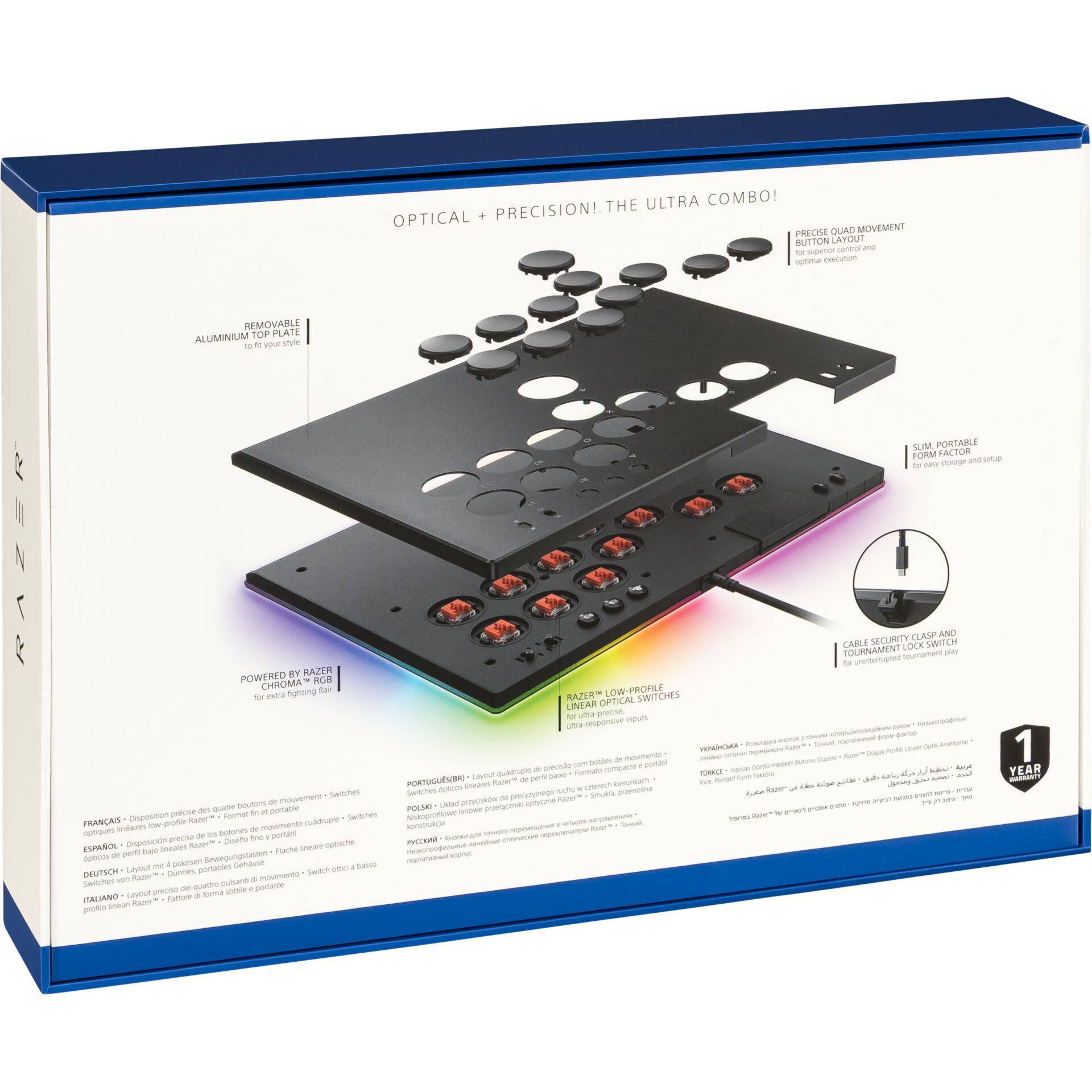 Razer Kitsune - Arcade-Controller - kabelgebunden