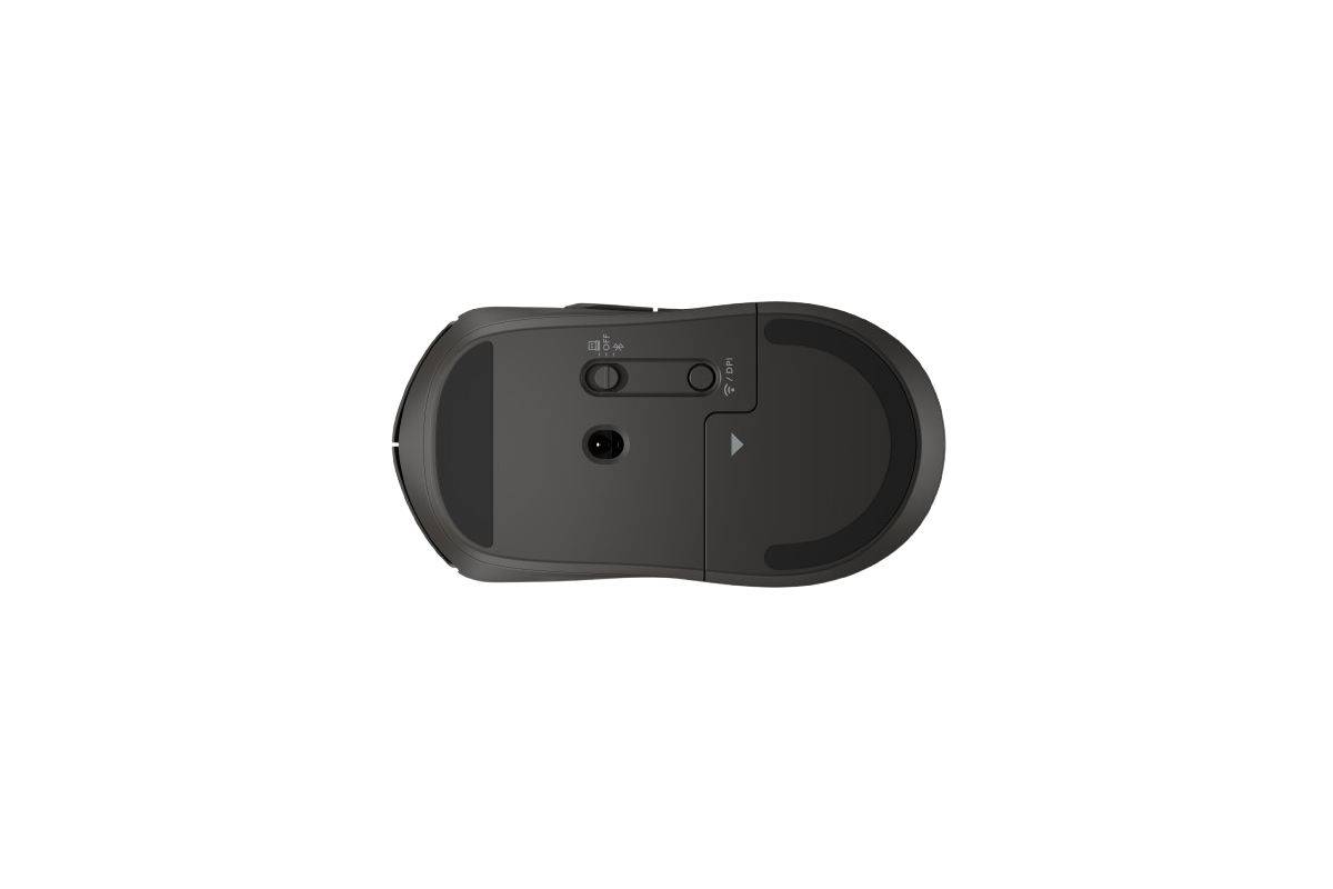 HP 405 - Maus - leise - rechts- und linkshändig - optisch - 5 Tasten - kabellos - Bluetooth 5.2, 2.4 GHz - kabelloser Em