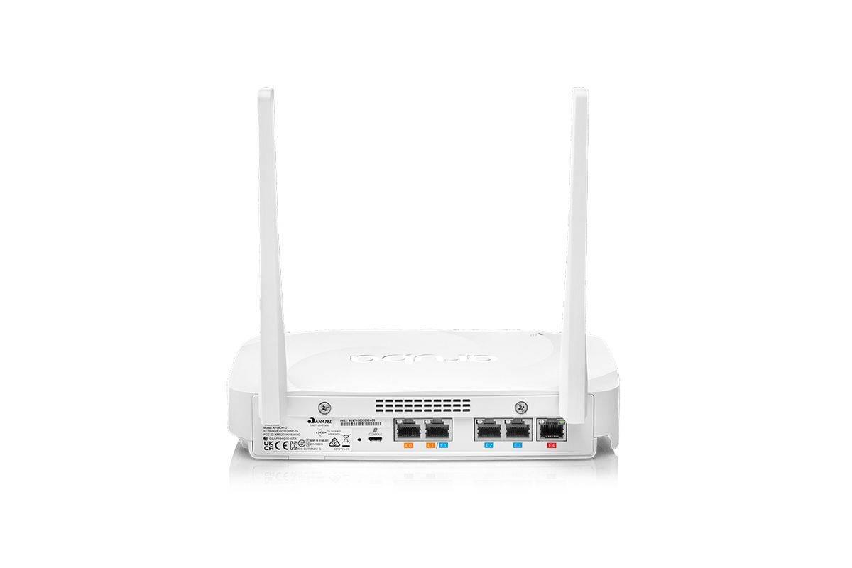 HPE Aruba Networking AP-605R12-EU Wi-Fi 6E CAT12 LTE Dual-radio Tri-band 2x2 Remote AP Netzwerk