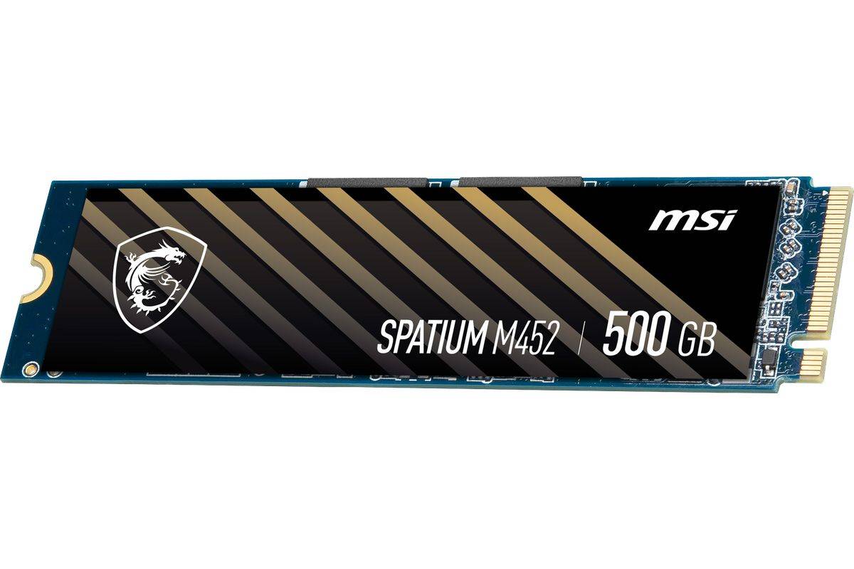 MSI SSD Spatium M452 M.2 2280 PCIe Gen4 x4 NVMe