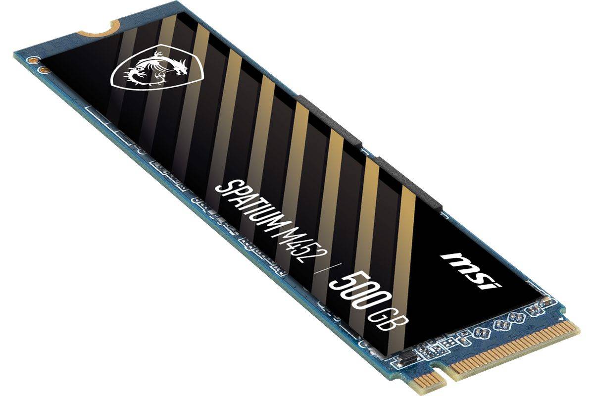 MSI SSD Spatium M452 M.2 2280 PCIe Gen4 x4 NVMe