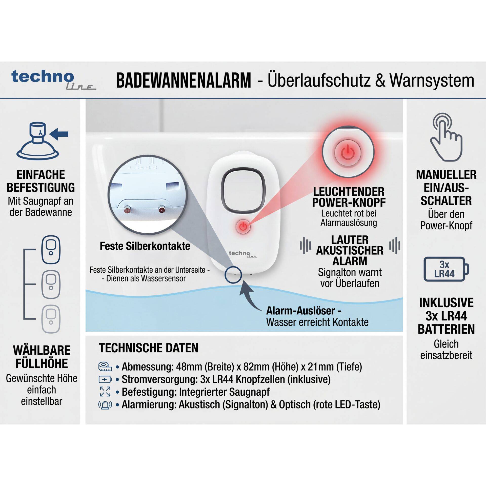 PA 300 Wasseralarm PA 300 Wasseralarm