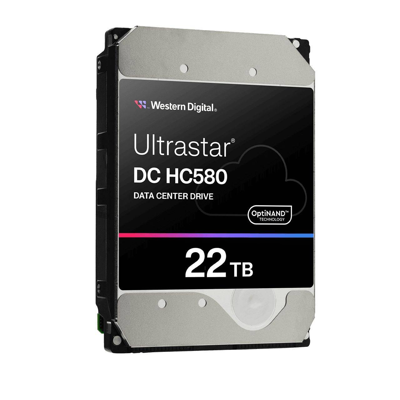 WD Ultrastar DC HC580 WUH722422ALE6L4 - Festplatte - 22 TB - intern - 3.5" (8.9 cm)