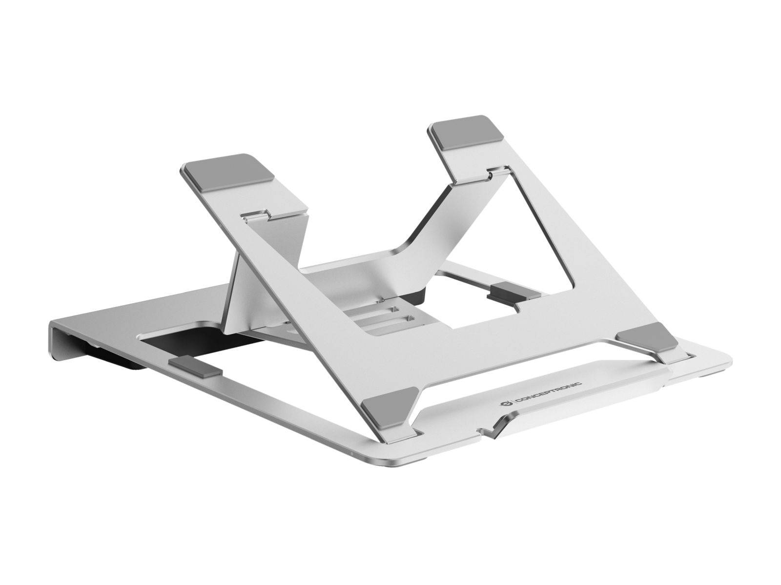 CONCEPTRONIC Notebook Halterung + 7-in-1 Docking silber Multimedia-Technik Dockingstation