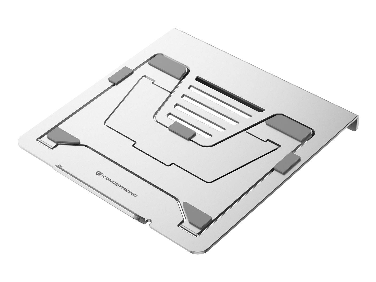 CONCEPTRONIC Notebook Halterung + 7-in-1 Docking silber Multimedia-Technik Dockingstation