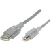 Renkforce USB-Kabel USB 2.0 USB-A Stecker, USB-B Stecker 1.80 m Schwarz RF-4538144