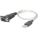 Manhattan USB 1.1 Adapter [1x D-SUB-Stecker 9pol. - 1x USB 1.1 Stecker A] vergoldete Steckkontakte