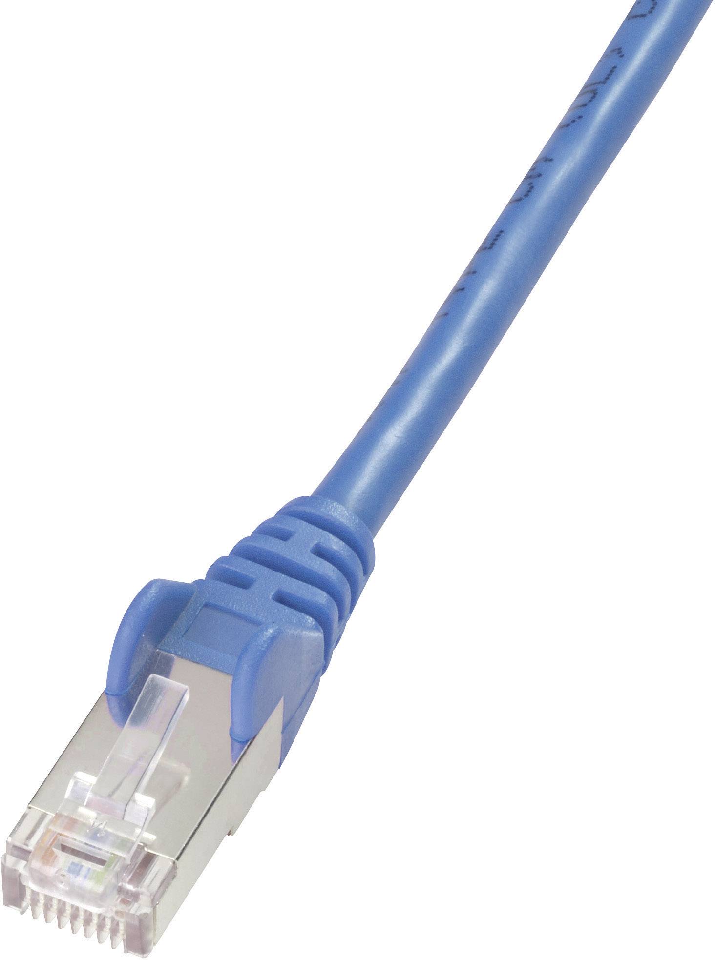 Digitus DK-1521-030/B RJ45 Netzwerkkabel, Patchkabel CAT 5e F/UTP 3.00 m Blau UL-zertifiziert 1 St.