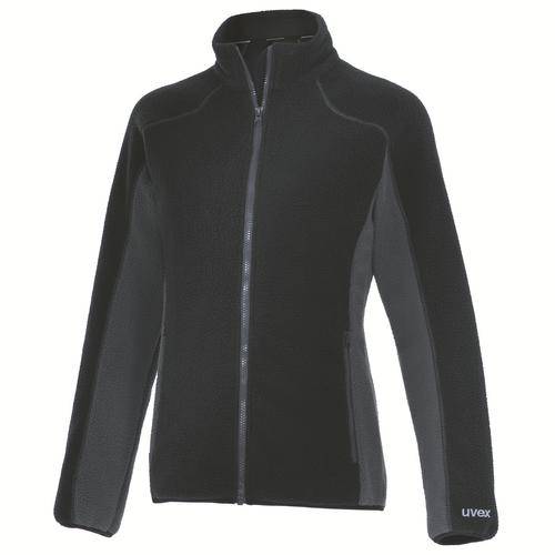 Fleecejacke uvex suXXeed craft schwarz, graphit L