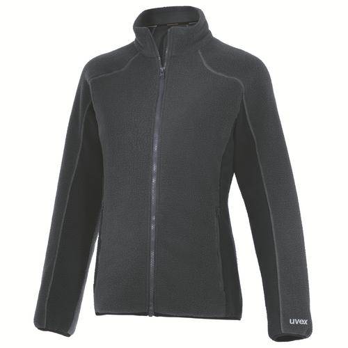 Fleecejacke uvex suXXeed craft grau, anthrazit 4XL