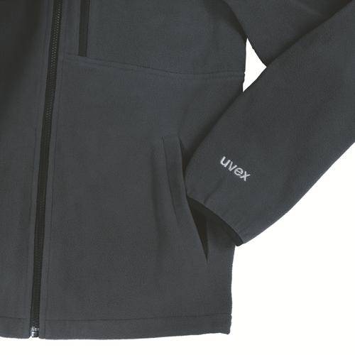 Fleecejacke uvex suXXeed craft grau, anthrazit S