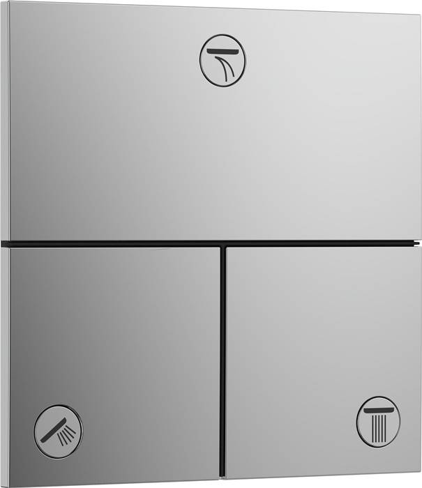 HG FMS ShowerSelect Comfort E Absperrventil, UP chrom