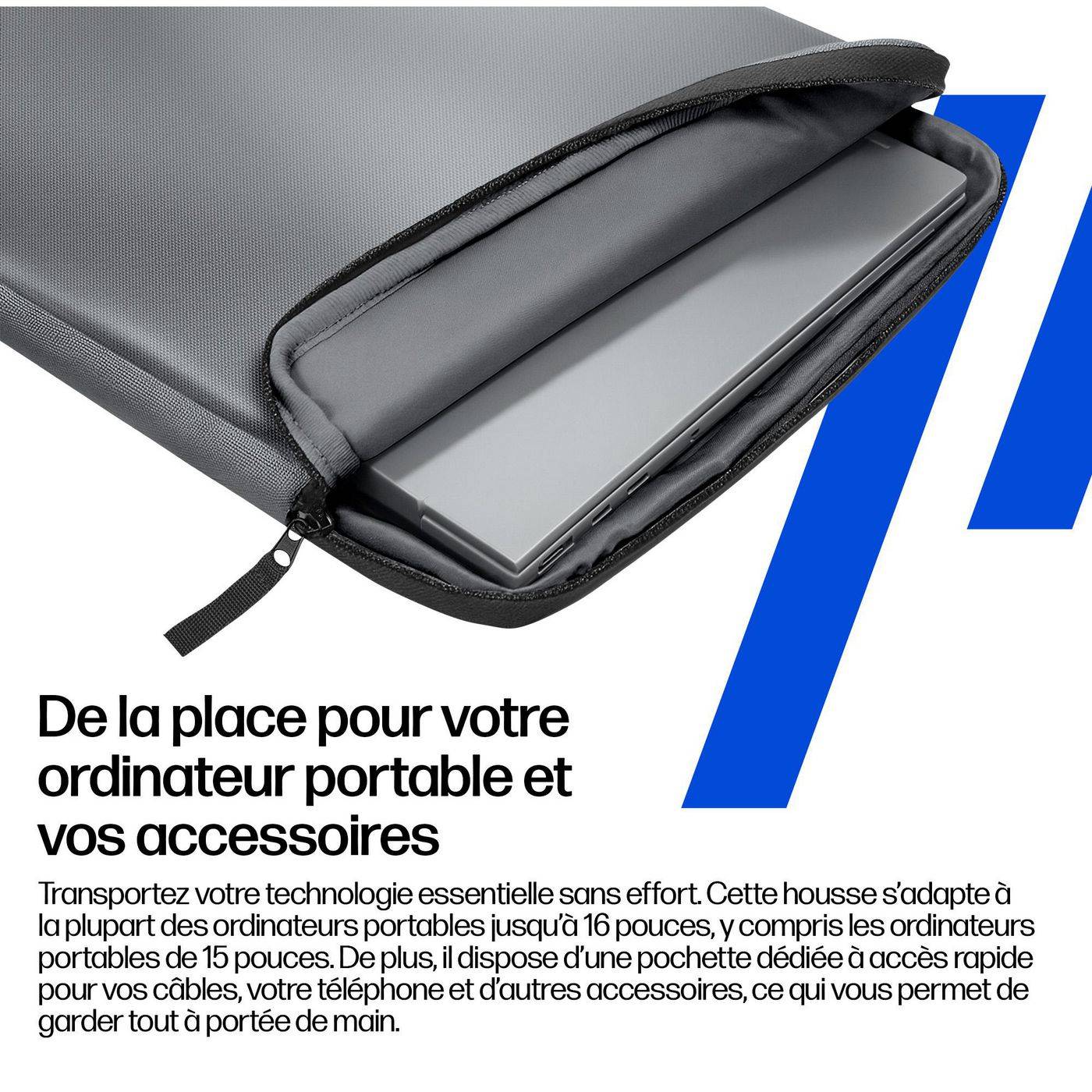 HP Protective - Notebook-Hülle - 40.9 cm - 15"16.1" - Meteorsilber