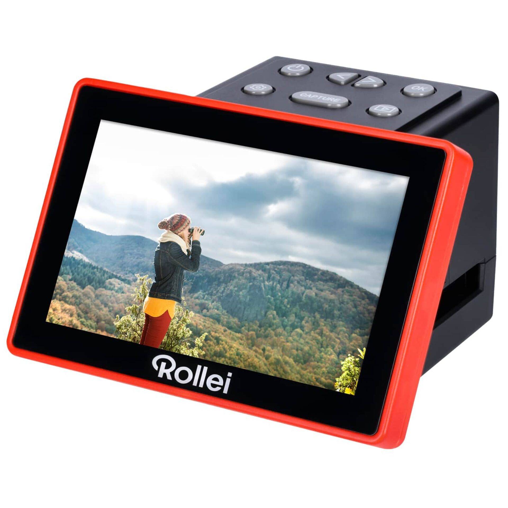 Rollei DF-S 1300 SE, Schwarz, USB, USB Typ-C, 498 g, 139 mm, 136 mm