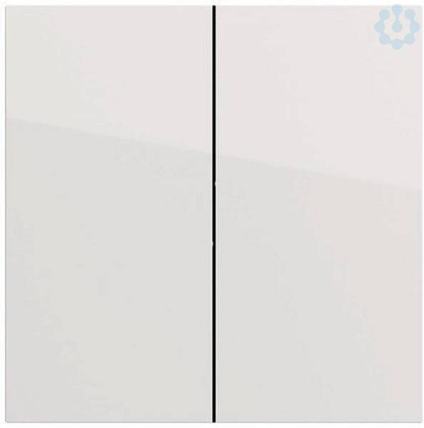 Wippe 2f Flächenschalter 329570 Reinweiß