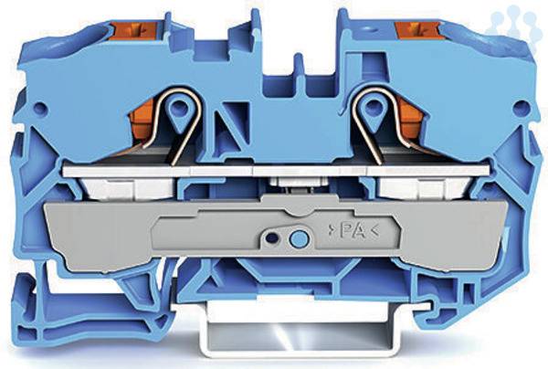 WAGO 2210-1204 - 10 mm - 67,6 mm - 36,9 mm - 800 V - blue - 2-conductor