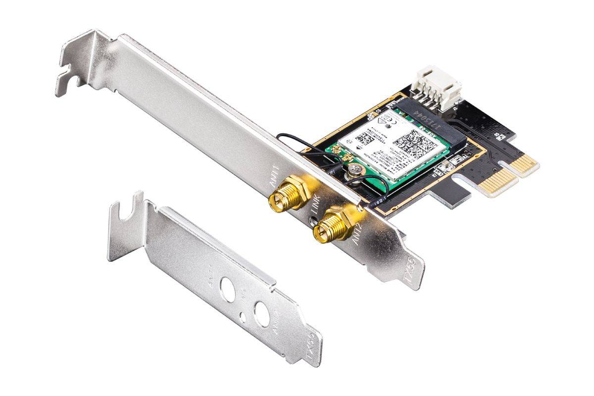 Cudy WE3000 Wi-Fi 6 PCI Express Adapter Multimedia-Technik Netzwerkkarten