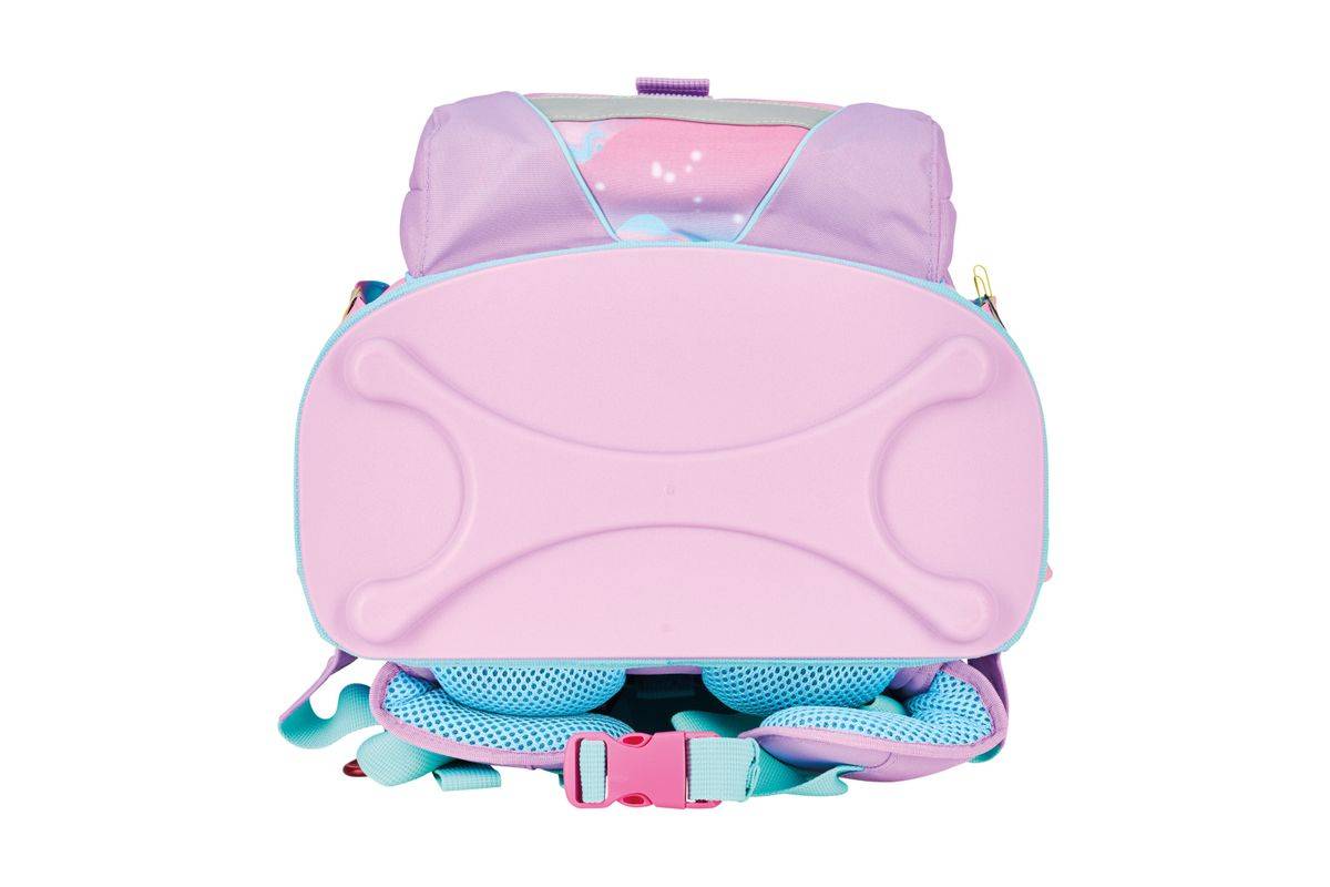 Herlitz FiloActive XL Plus Ocean Lights Schulranzen-Set Mädchen Polyester Blau, Pink