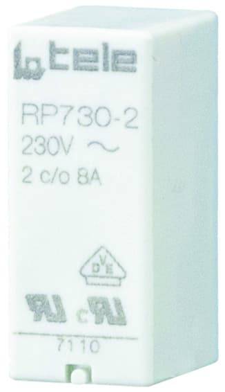 TSTE RP 730-2 Printrelais, 230VAC, 2 Wechsler