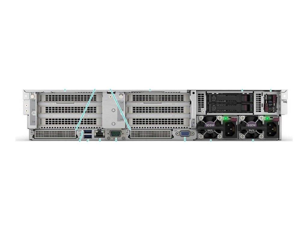 HPE ProLiant DL385 Gen11 9015 Server AMD EPYC 3,6 GHz 64 GB 1.000 W 2 HE