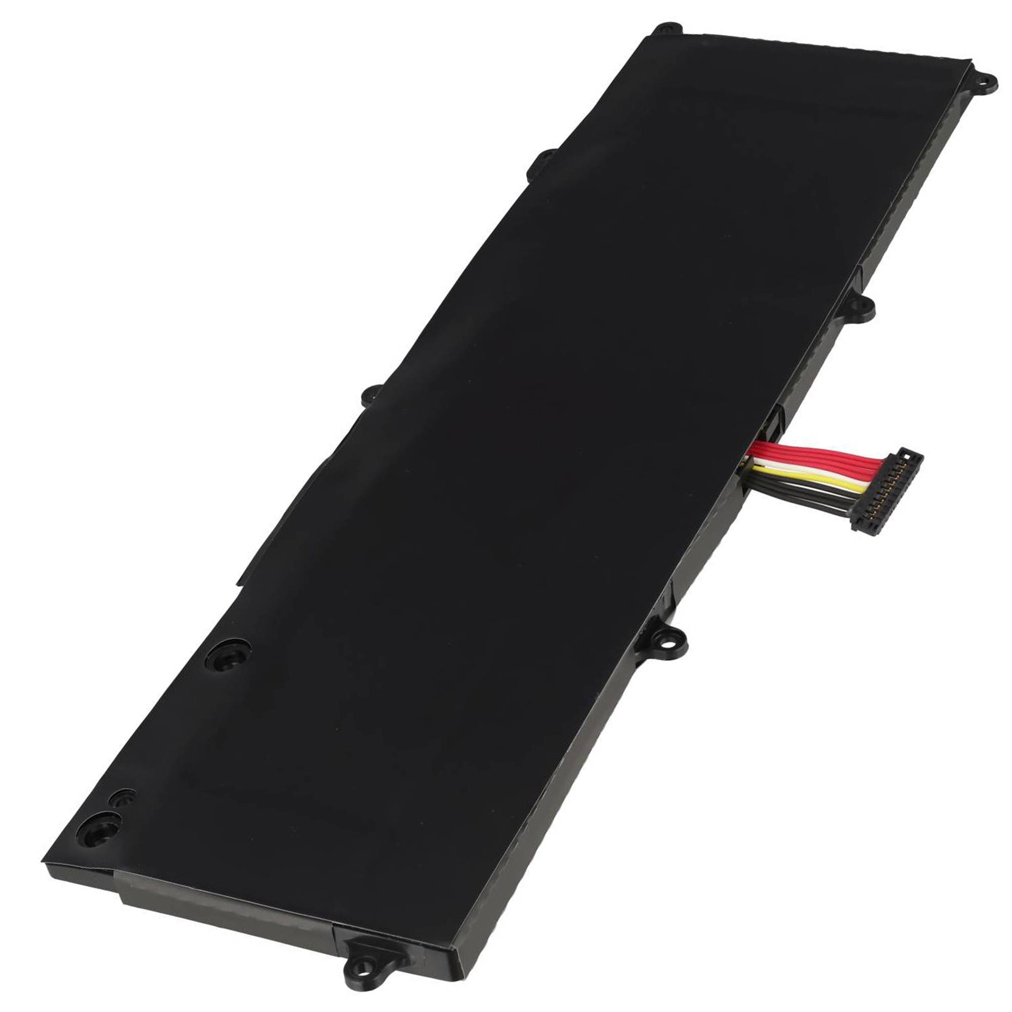 Akku passend für ASUS ViviBook X202 series, Li-Polymer, 7,4V, 4400mAh, 32,6Wh, schwarz