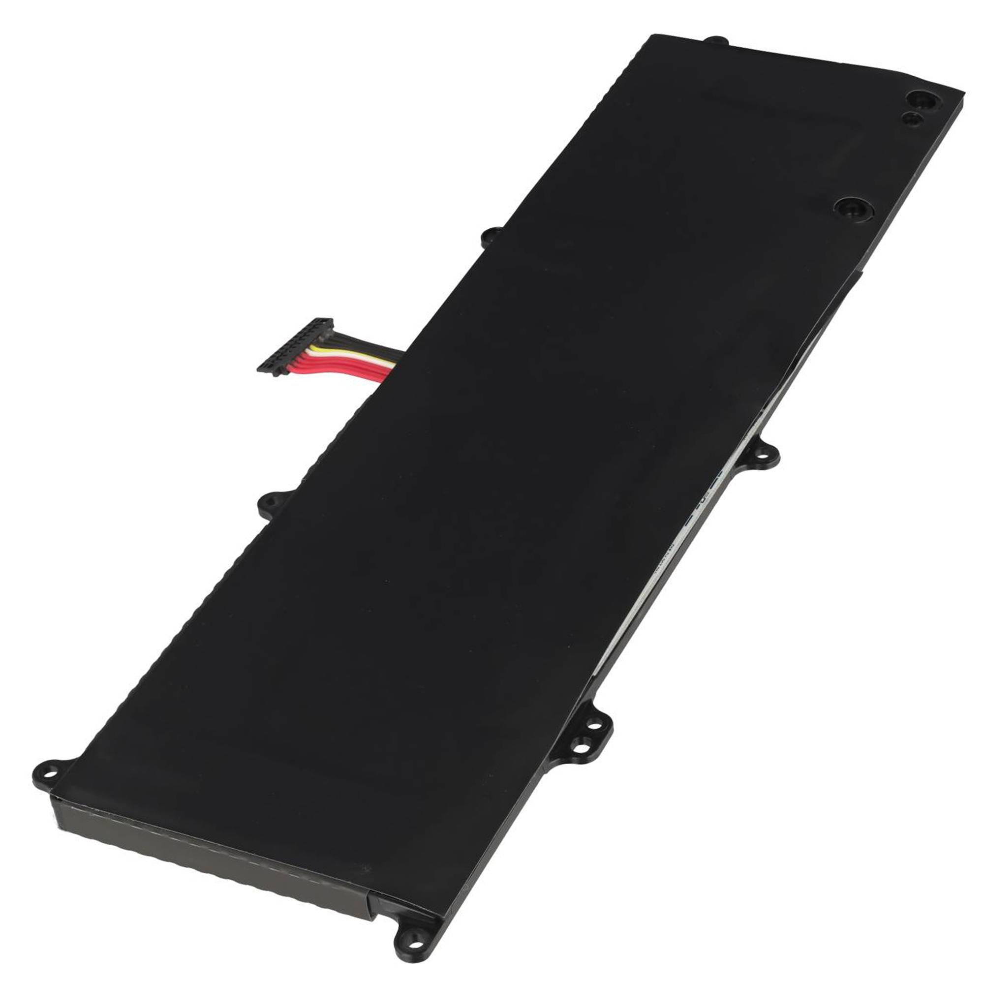 Akku passend für ASUS ViviBook X202 series, Li-Polymer, 7,4V, 4400mAh, 32,6Wh, schwarz