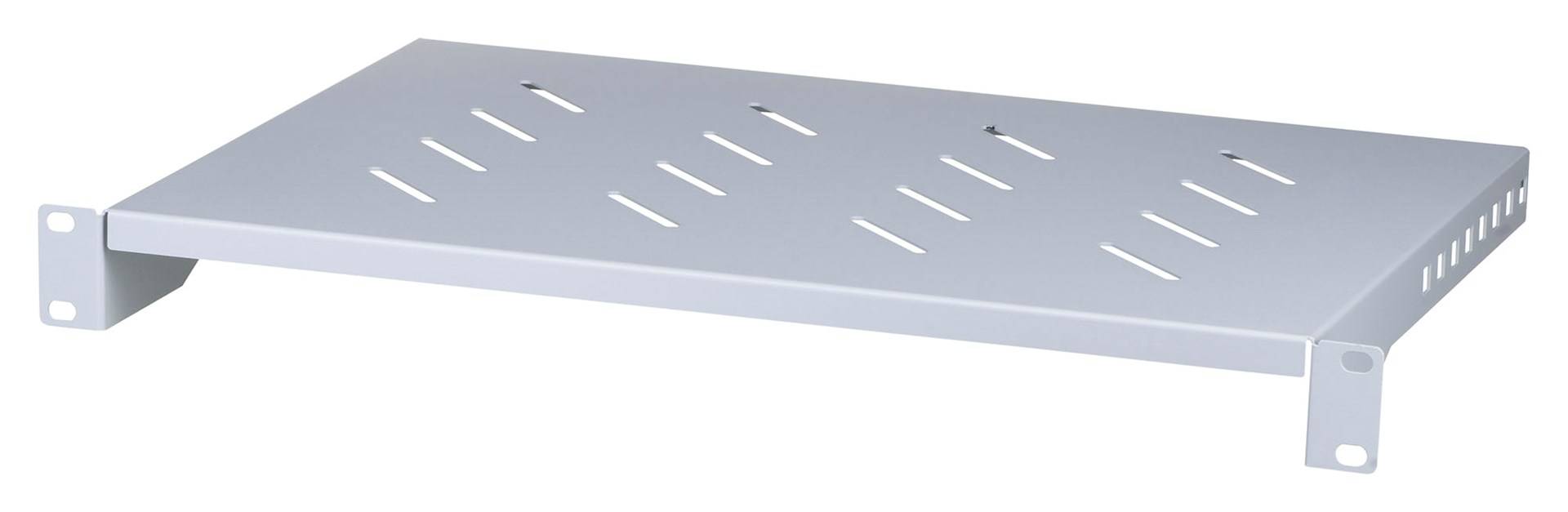 LANBERG 19 Fachboden 1U 483x300mm, max. 25kg, grau Multimedia-Technik für 19